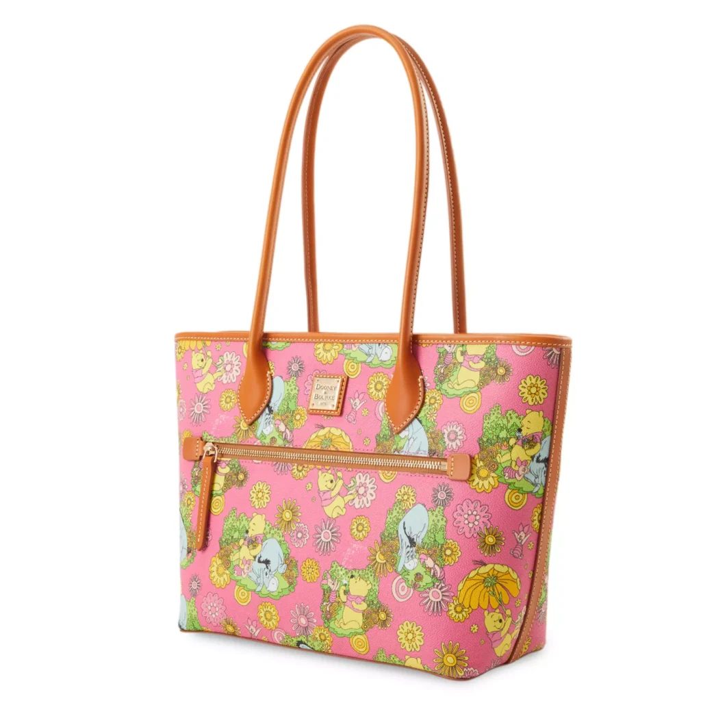 Winnie the Pooh and Pals Tote Bag (side) by Disney Dooney and Bourke
