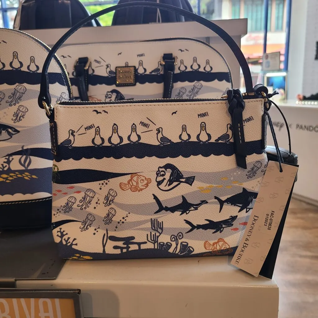 Finding Nemo Crossbody Bag (back) by Disney Dooney and Bourke