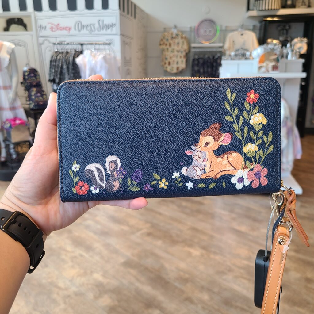 Bambi 2023 Wristlet Wallet (back) by Dooney and Bourke