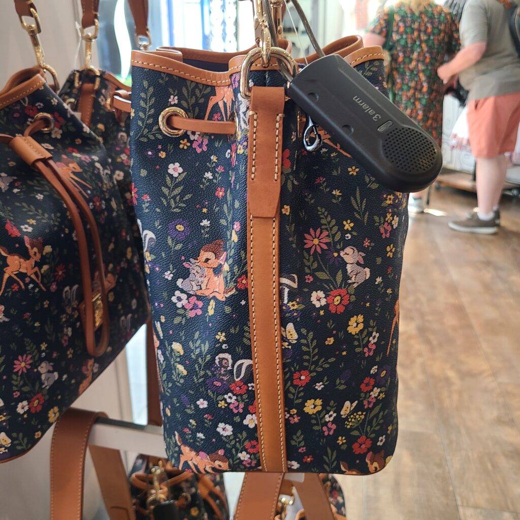 Bambi 2023 Drawstring Bag (side) by Dooney and Bourke