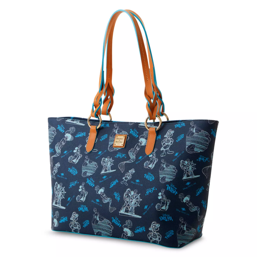 Disney Cruise Line 2023 Tote (side) by Disney Dooney and Bourke
