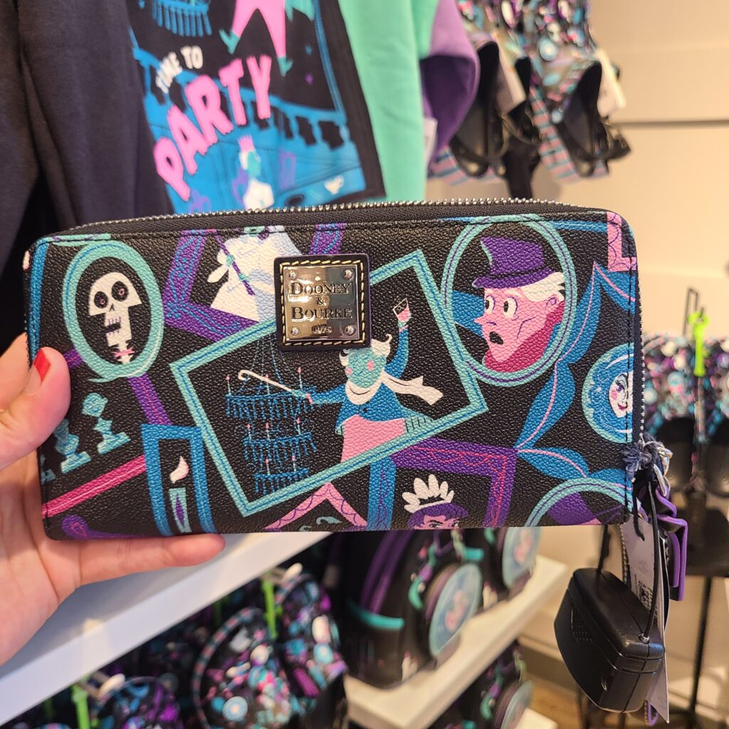 The Haunted Mansion 2023 Wallet by Disney Dooney and Bourke