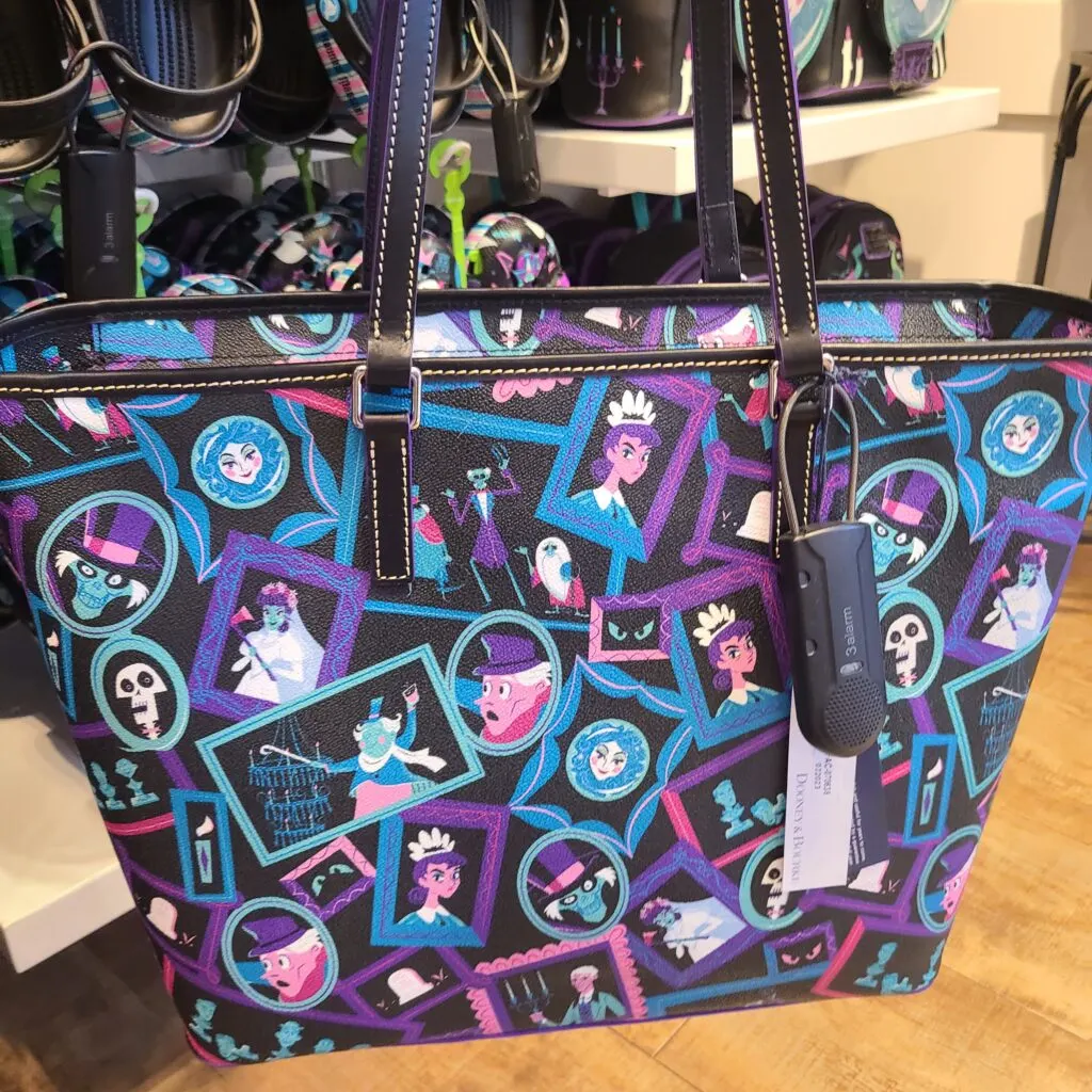 The Haunted Mansion 2023 Tote Bag (back) by Disney Dooney and Bourke