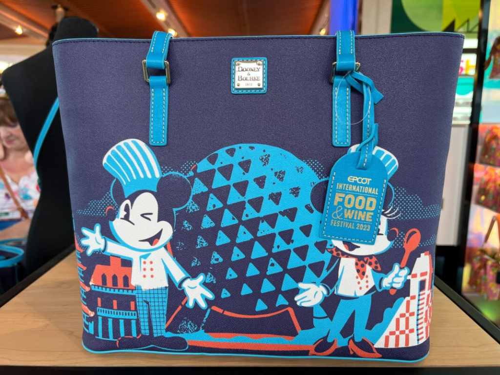 EPCOT International Food and Wine Festival 2023 Tote Bag by Dooney and Bourke