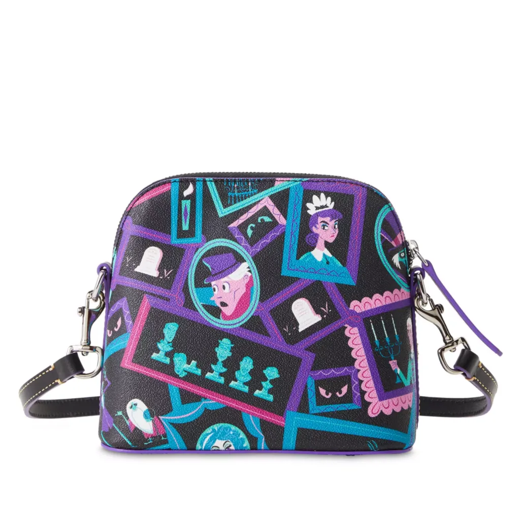 The Haunted Mansion 2023 Domed Crossbody Bag (back) by Disney Dooney & Bourke
