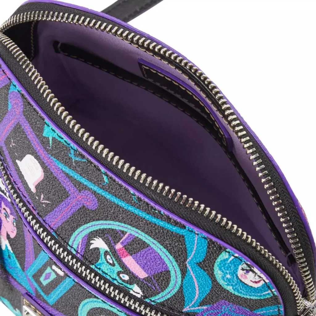 The Haunted Mansion 2023 Domed Crossbody Bag (interior) by Disney Dooney & Bourke