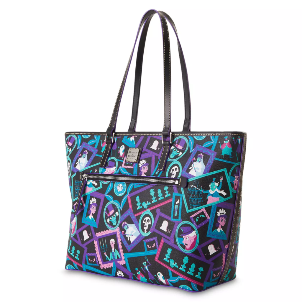 The Haunted Mansion 2023 Tote Bag (side) by Disney Dooney & Bourke