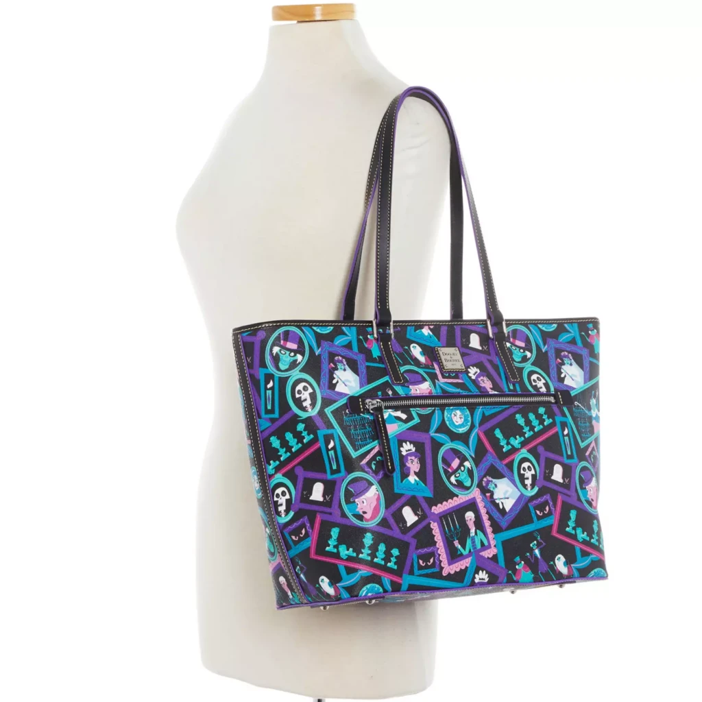 The Haunted Mansion 2023 Tote Bag (straps) by Disney Dooney & Bourke