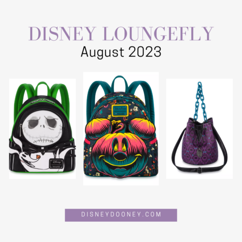 New Disney Loungefly Backpacks and Bags for August 2023