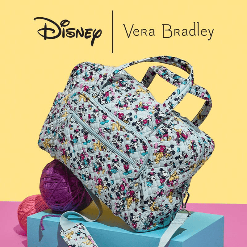 Mickey Mouse Piccadilly Paisley Collection by Vera Bradley
