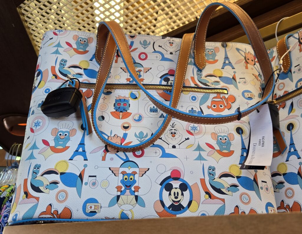 EPCOT Reimagined Tote by Disney Dooney & Bourke (back)