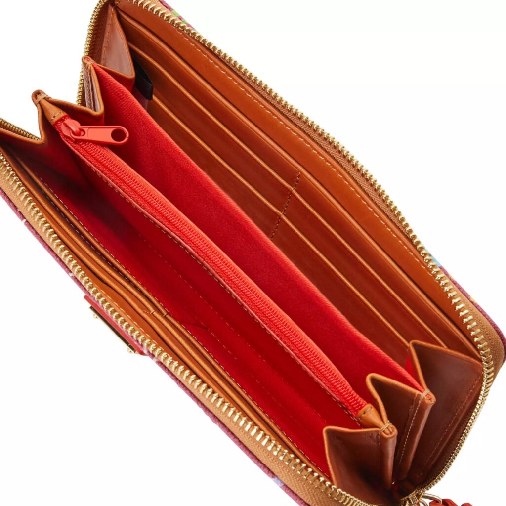 Disney Classic Christmas 2023 Dooney & Bourke Wristlet Wallet (interior) Disney Classic Christmas 2023 Dooney & Bourke Wristlet Wallet (interior)