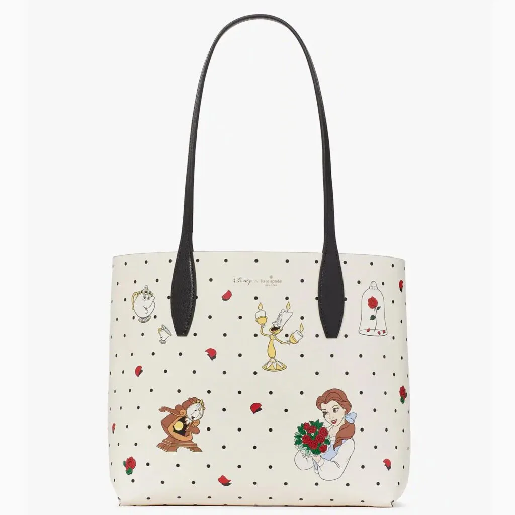Beauty and the Beast reversible tote (reverse)