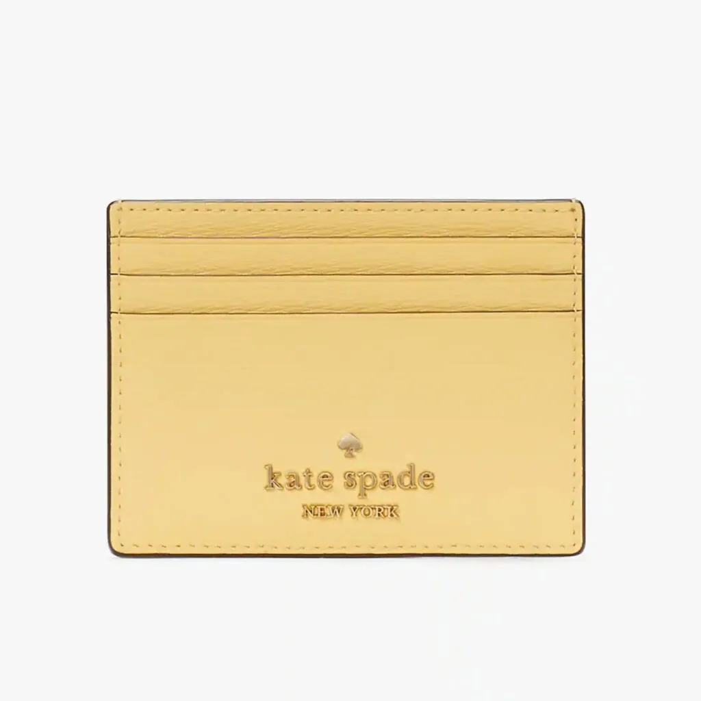 Disney X Kate Spade New York Beauty And The Beast Small Slim Card Holder (back)