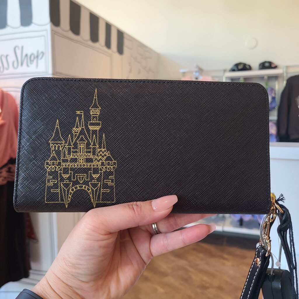 Disneyland Castle Wristlet Wallet (back) by Disney Dooney & Bourke