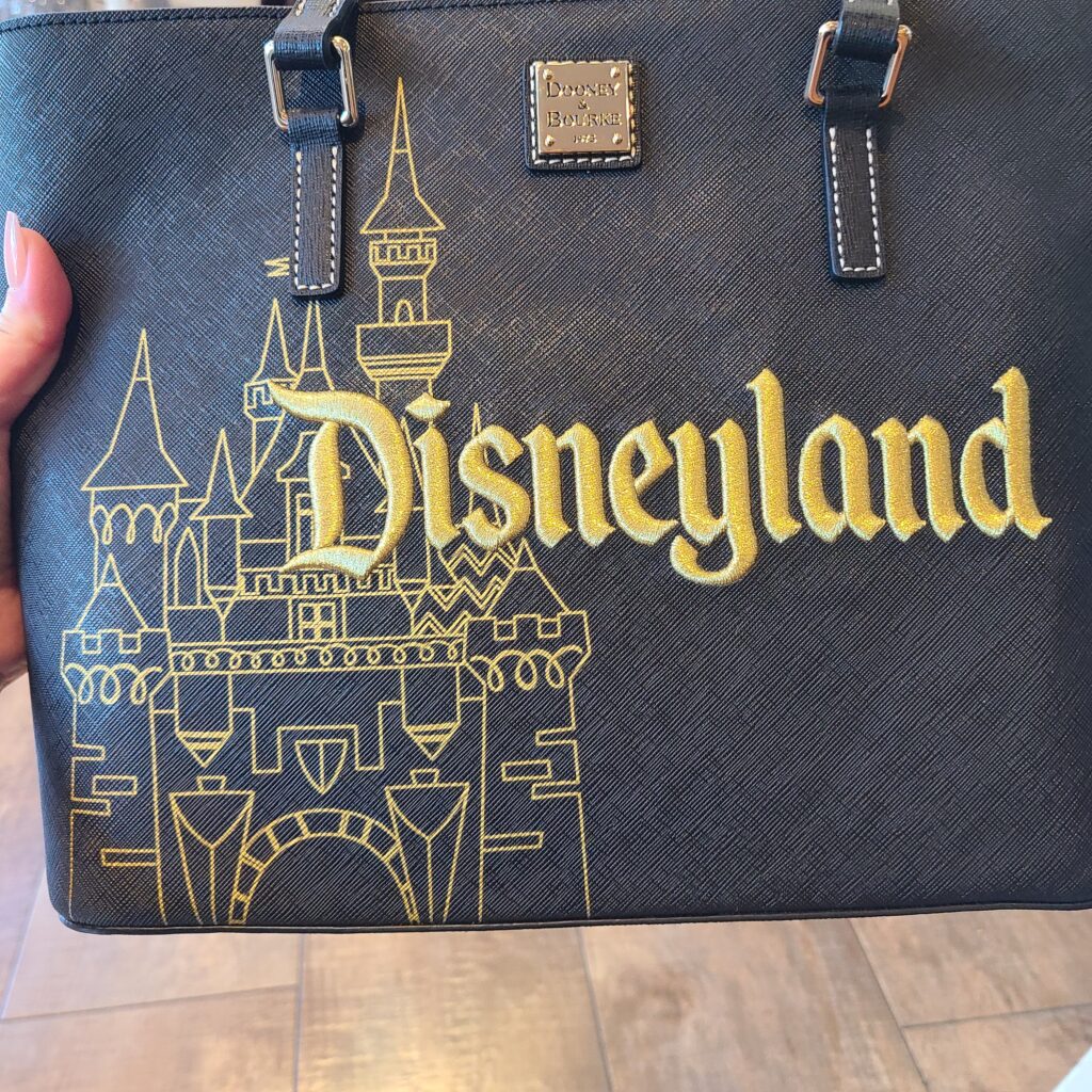 Disneyland Castle Tote Bag (embroidery) by Disney Dooney & Bourke