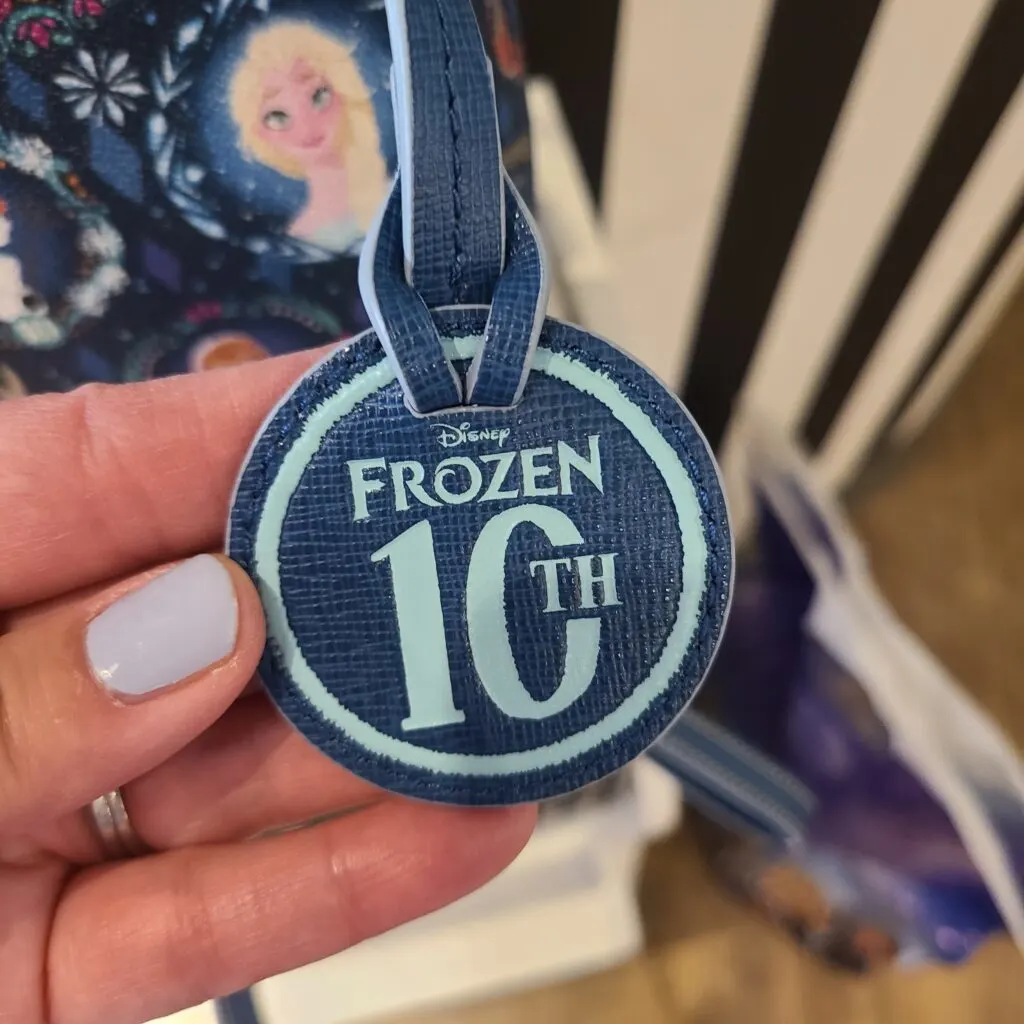 Frozen 10th Anniversary Hangtag (front)