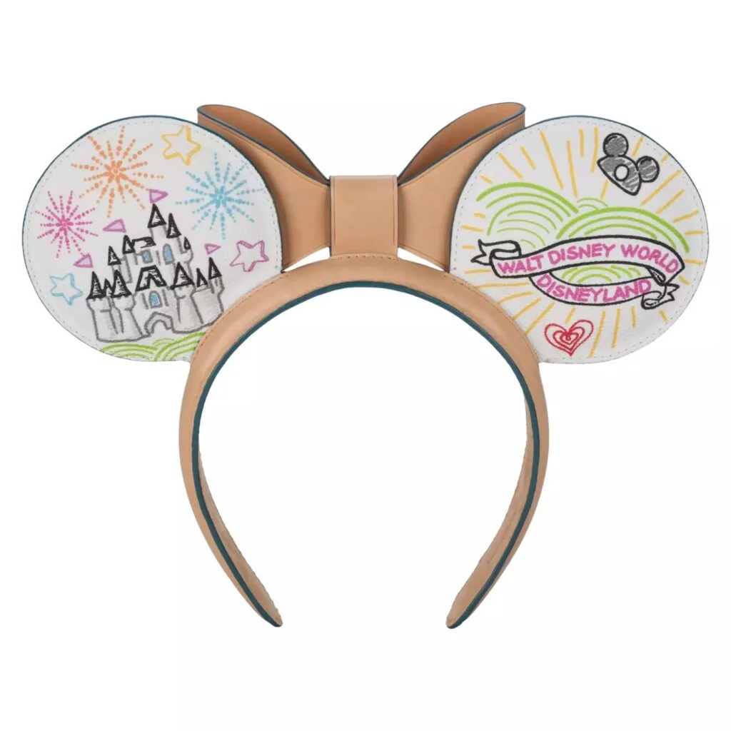 Mickey and Minnie Mouse Ear Headband for Adults by Dooney & Bourke (back)