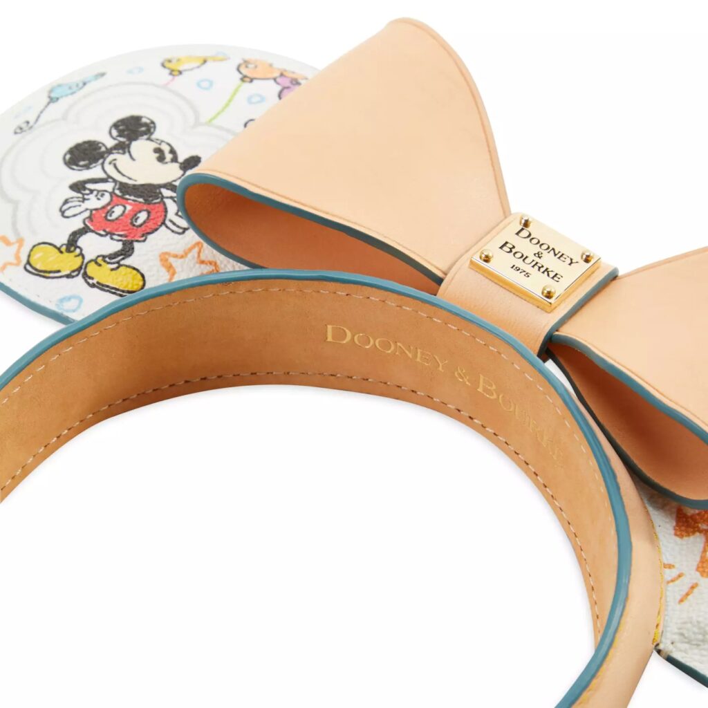 Mickey and Minnie Mouse Ear Headband for Adults by Dooney & Bourke (close up)