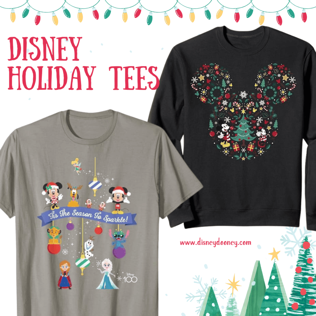Disney Holiday Tees