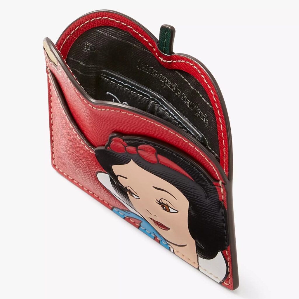 Disney x Kate Spade New York Snow White Card Holder (interior)