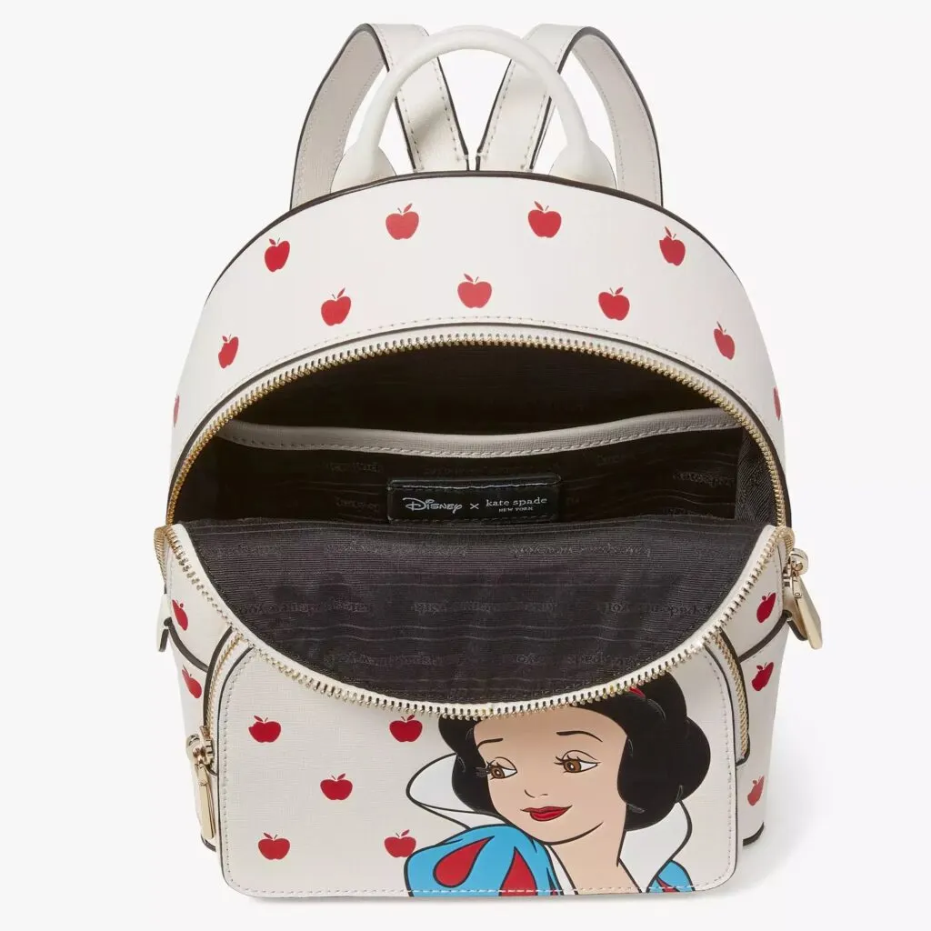 Disney x Kate Spade New York Snow White Small Backpack (interior)