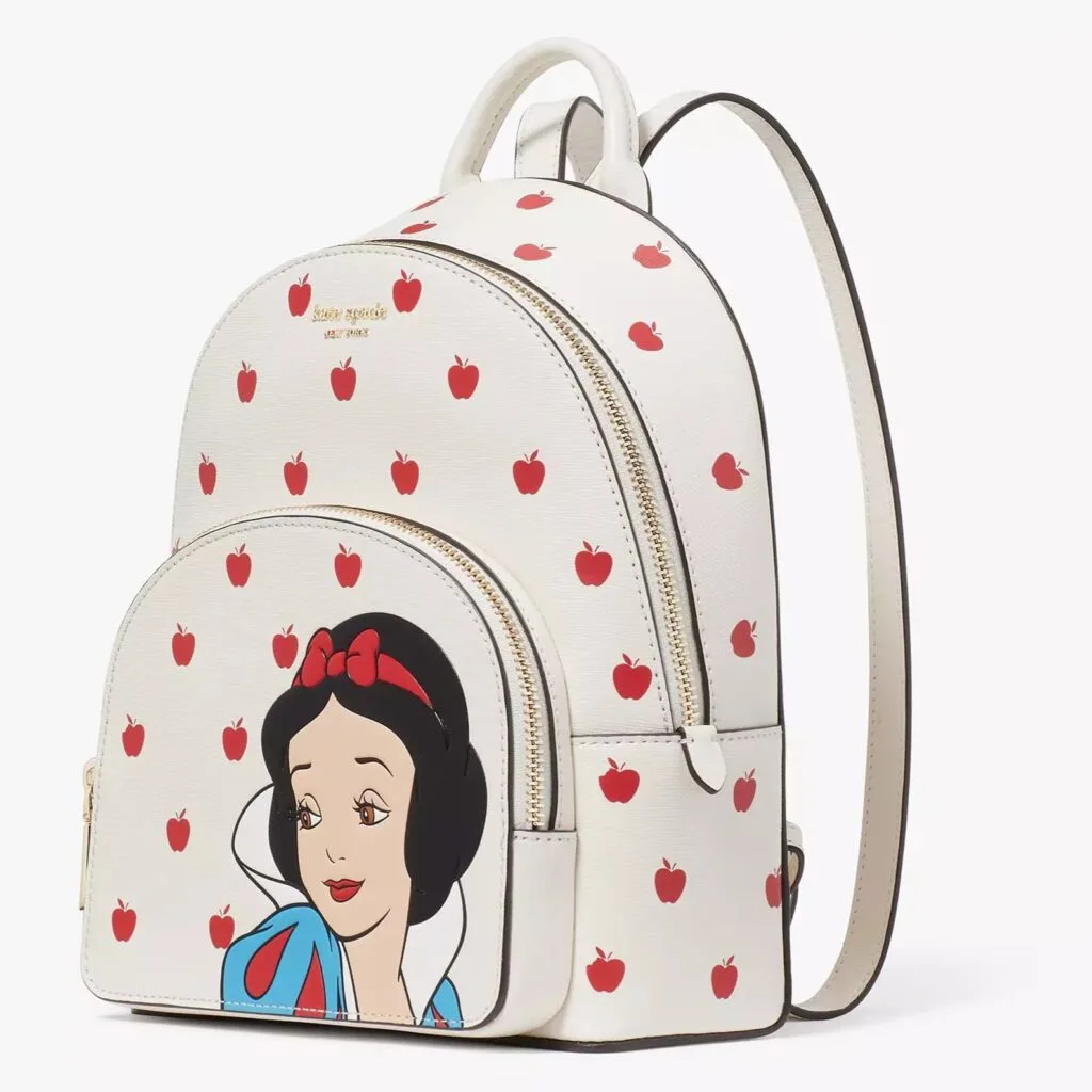 Disney x Kate Spade New York Snow White Small Backpack (side)