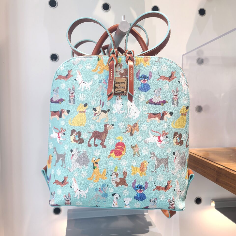 Disney Dogs 2024 Blue / Teal Vault Collection Dooney and Bourke