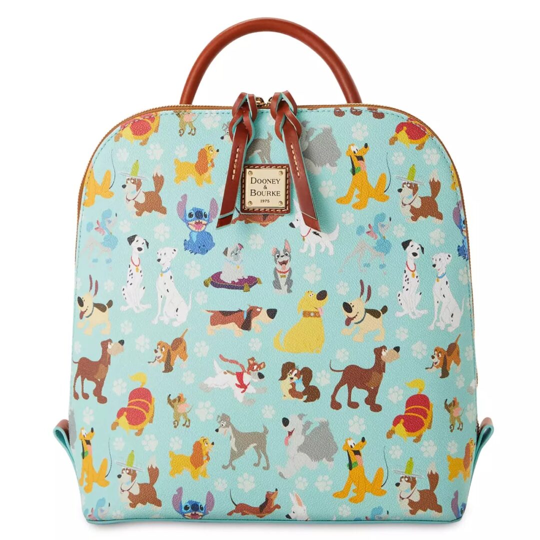 Disney Dogs 2024 Blue / Teal Vault Collection Dooney and Bourke