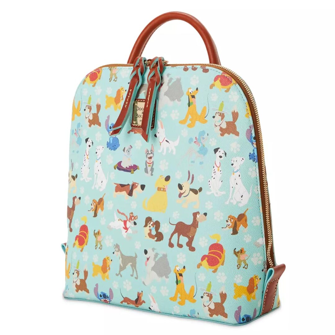 Disney Dogs 2024 Blue / Teal Vault Collection Dooney and Bourke