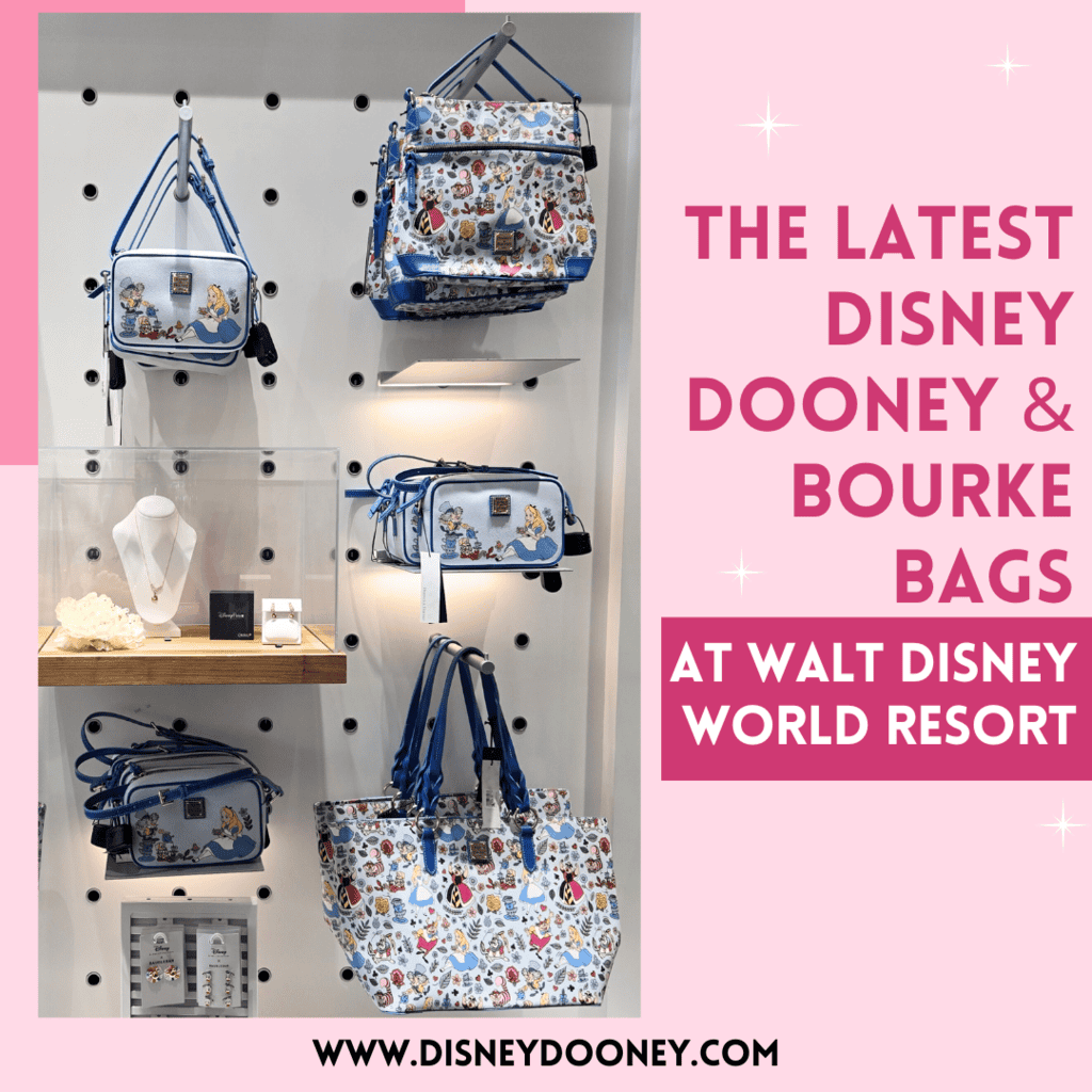 Latest Disney Dooney and Bourke Bags at Walt Disney World April 2024