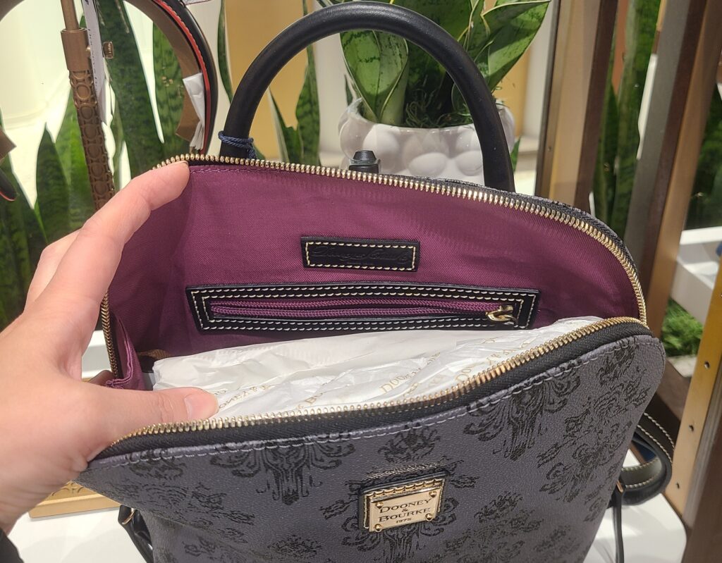 The Haunted Mansion Wallpaper 2024 Backpack (interior) by Disney Dooney & Bourke The Haunted Mansion Wallpaper 2024 Backpack (interior) by Disney Dooney & Bourke