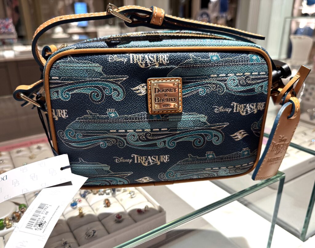 Disney Cruise Line Disney Treasure Inaugural 2024 Crossbody Bag by Disney Dooney & Bourke Disney Cruise Line Disney Treasure Inaugural 2024 Crossbody Bag by Disney Dooney & Bourke