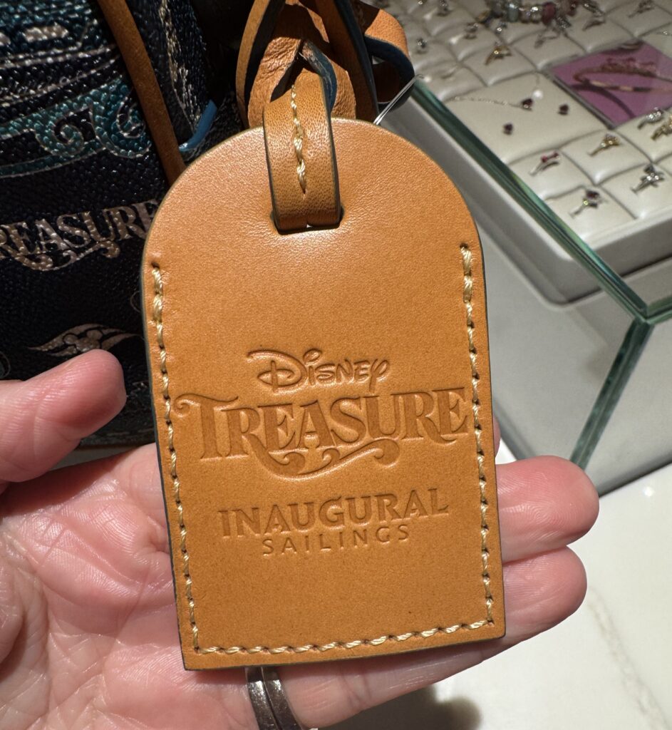 Disney Cruise Line Disney Treasure Inaugural 2024 Hangtag by Disney Dooney & Bourke Disney Cruise Line Disney Treasure Inaugural 2024 Hangtag by Disney Dooney & Bourke