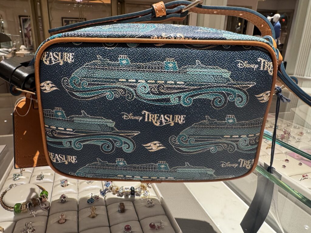 Disney Cruise Line Disney Treasure Inaugural 2024 Crossbody Bag (back) by Disney Dooney & Bourke Disney Cruise Line Disney Treasure Inaugural 2024 Crossbody Bag (back) by Disney Dooney & Bourke