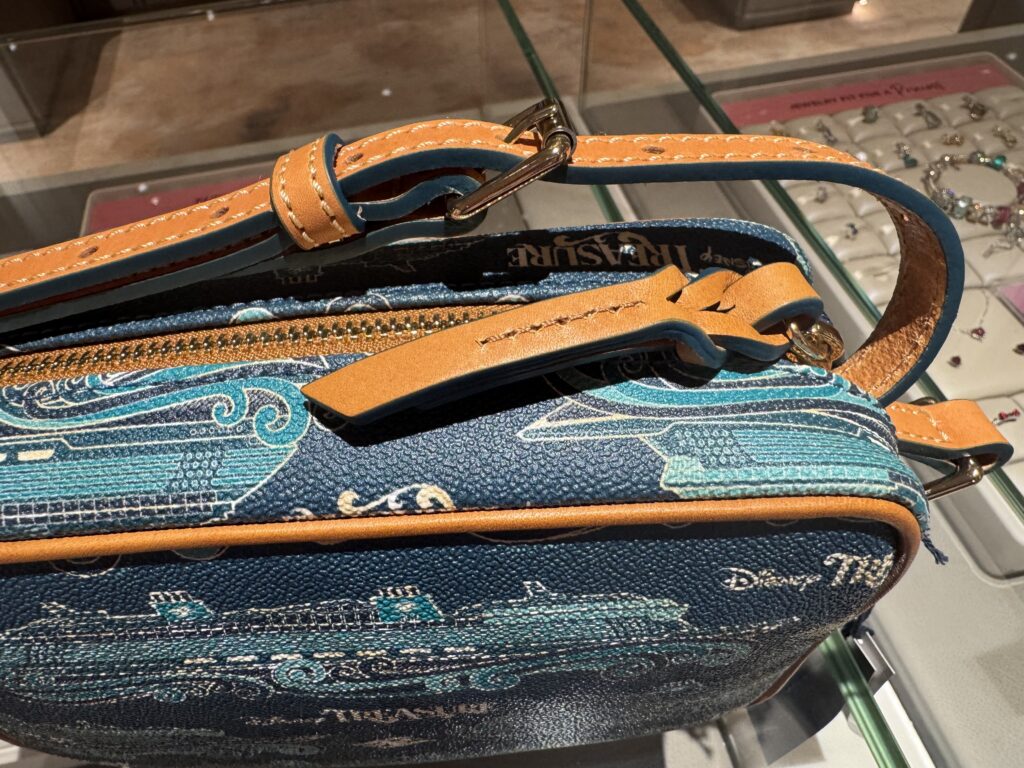 IMG 4153 Disney Cruise Line Disney Treasure Inaugural 2024 Crossbody Bag (zipper closure) by Disney Dooney & Bourke