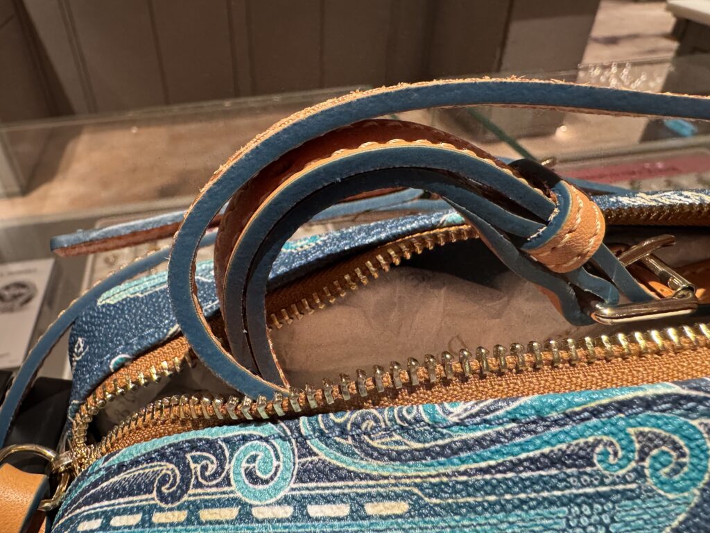 Disney Cruise Line Disney Treasure Inaugural 2024 Crossbody Bag (interior) by Disney Dooney & Bourke Disney Cruise Line Disney Treasure Inaugural 2024 Crossbody Bag (interior) by Disney Dooney & Bourke