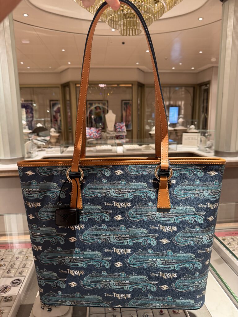 Disney Cruise Line Disney Treasure Inaugural 2024 Tote (back) by Disney Dooney & Bourke Disney Cruise Line Disney Treasure Inaugural 2024 Tote (back) by Disney Dooney & Bourke
