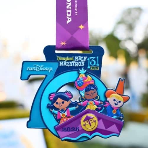 Disneyland Half Marathon 2026 Medal