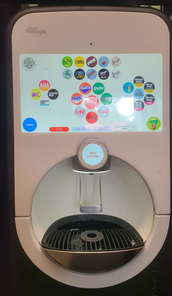 Coca-Cola Freestyle Machine at Pym's Test Kitchen Coca-Cola Freestyle Machine at Pym's Test Kitchen