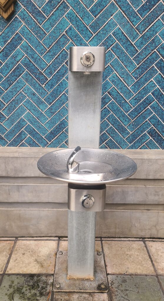 Water Bottle Refill Station in Avengers Campus Water Bottle Refill Station in Avengers Campus