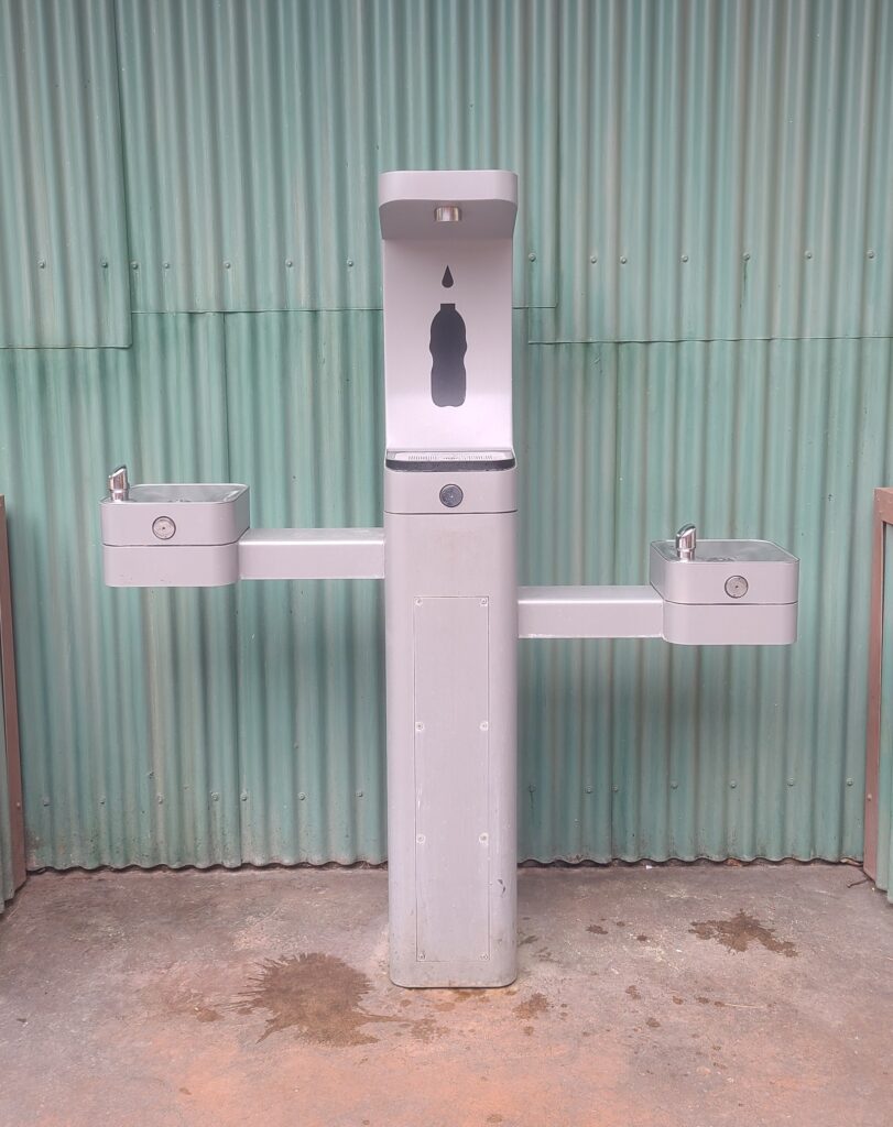 Water Bottle Refill Station by Grizzly Peak Airfield Restrooms Water Bottle Refill Station by Grizzly Peak Airfield Restrooms