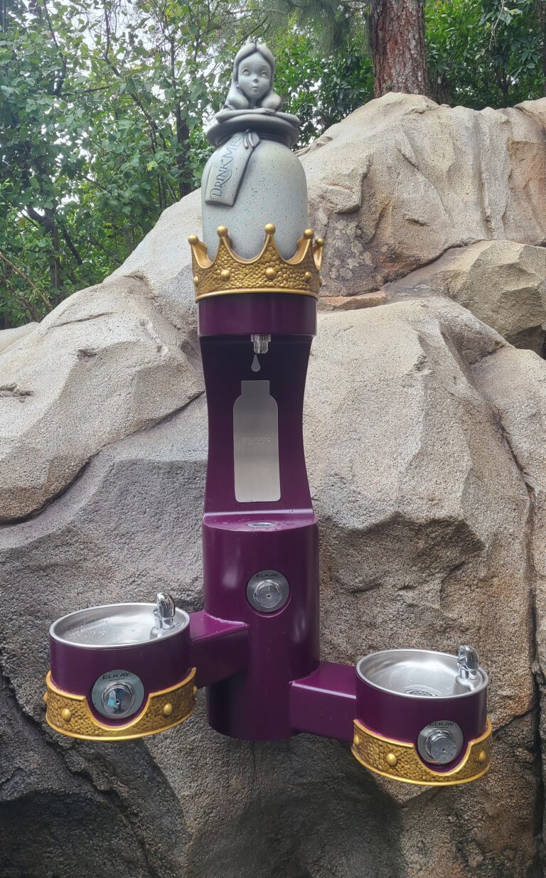 Water Bottle Refill Station by Alice in Wonderland