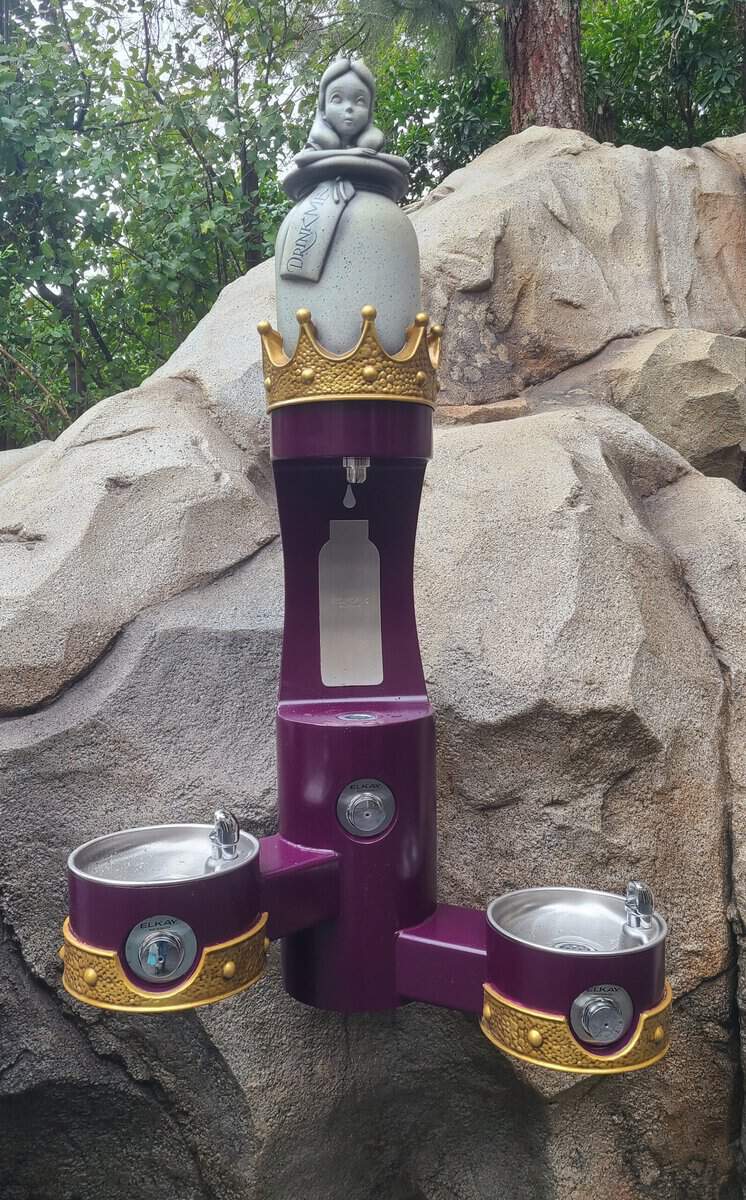 Water Bottle Refill Station by Alice in Wonderland