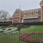 Minnie Mouse Floral Display at Disneyland