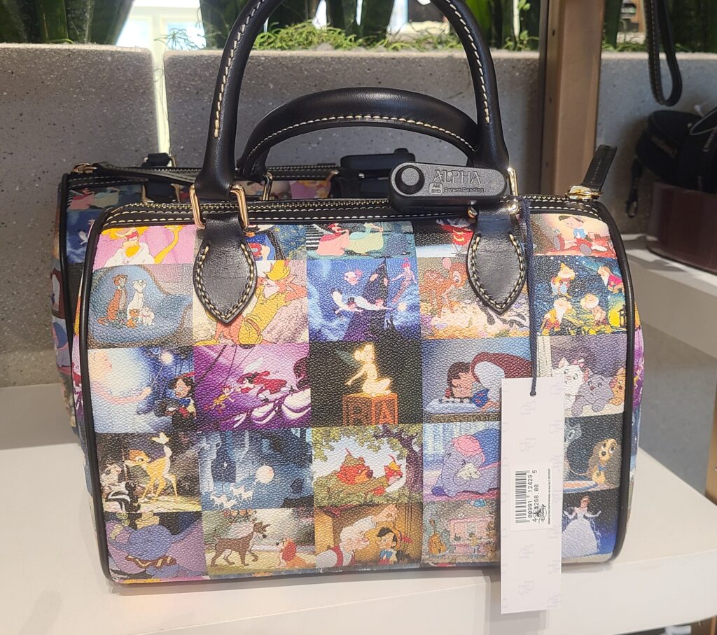 Disney Classic Films Barrel Satchel (back) by Disney Dooney and Bourke Disney Classic Films Barrel Satchel (back) by Disney Dooney and Bourke