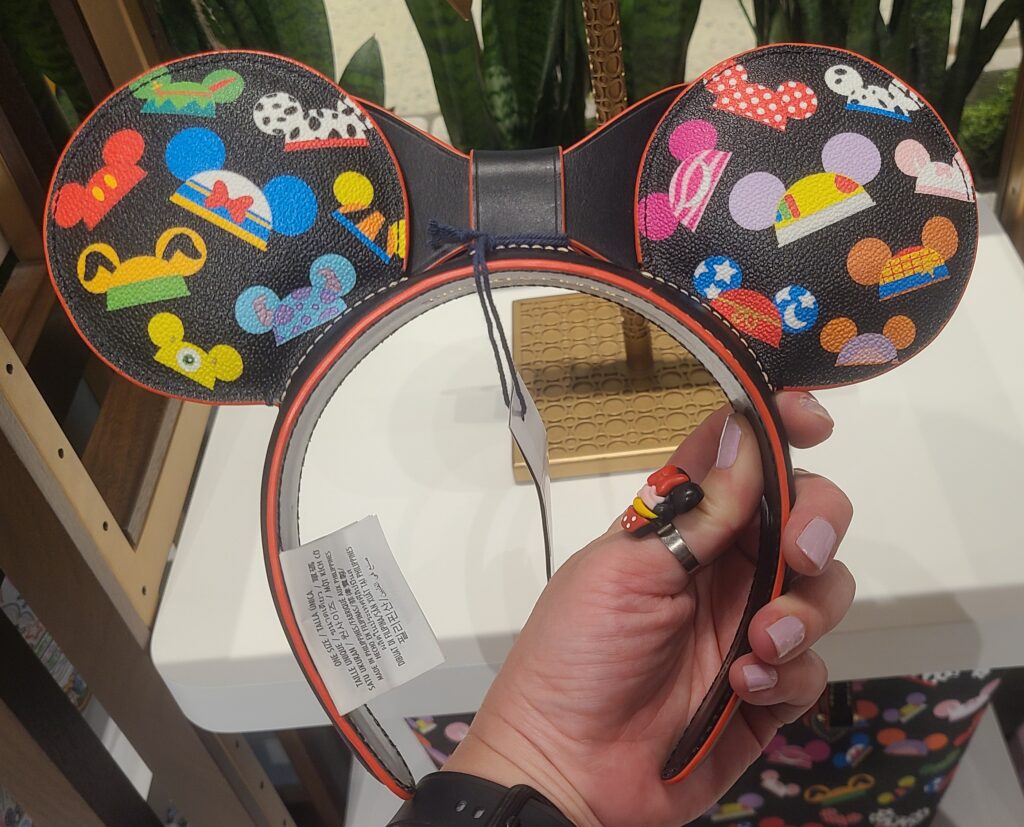 Mickey Ear Hat 2025 Ear Headband (back) by Dooney & Bourke 
