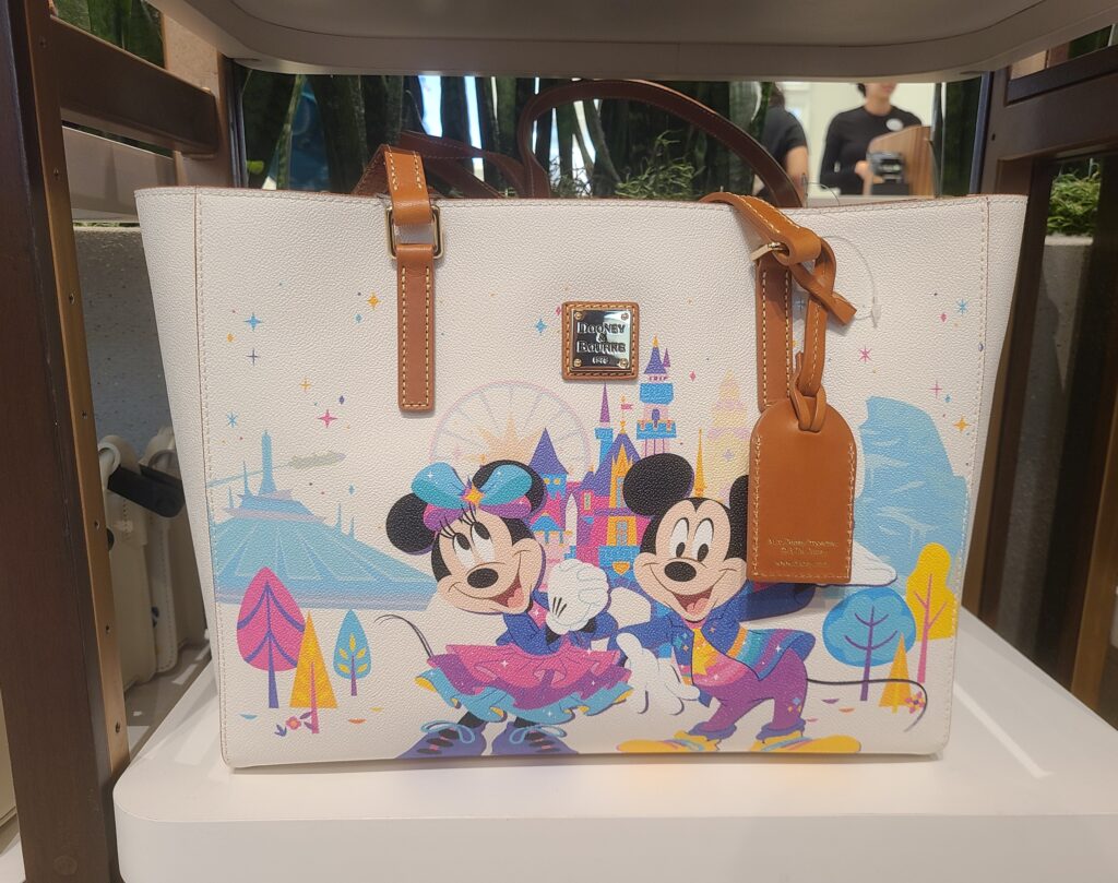 【Dooney＆Bourke】Disneyland 70周年 ミキミニ トートバッグ Disneyland 70th Anniversary Dooney & Bourke Tote Bag Mickey
