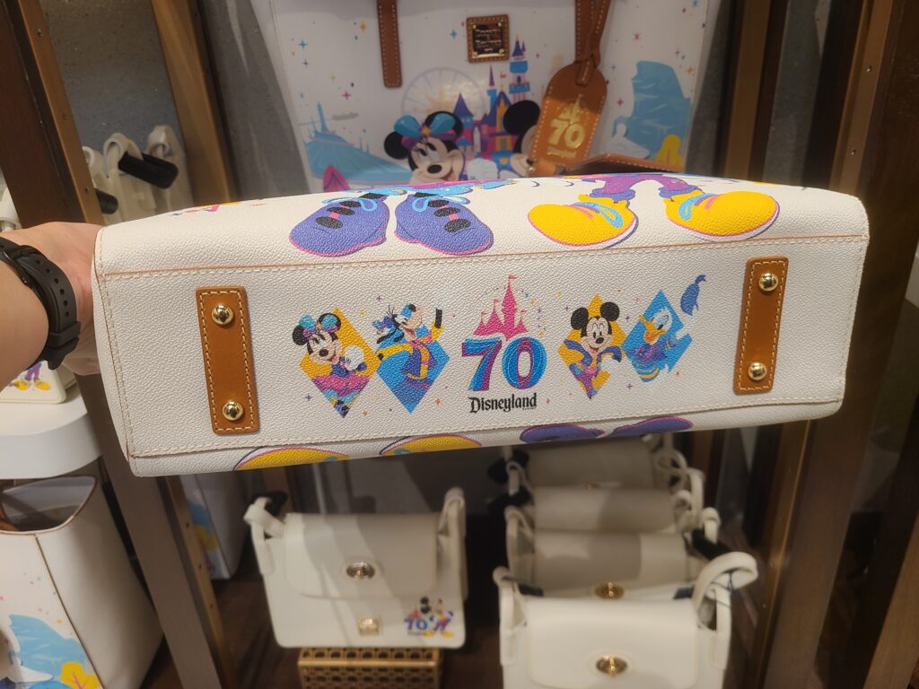 Disneyland 70th Anniversary Tote Bag (bottom) by Disney Dooney & Bourke Disneyland 70th Anniversary Tote Bag (bottom) by Disney Dooney & Bourke