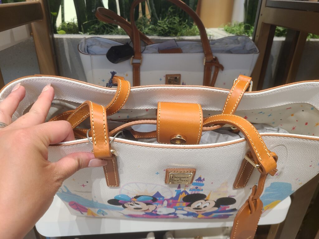 Disneyland 70th Anniversary Tote Bag (top) by Disney Dooney & Bourke Disneyland 70th Anniversary Tote Bag (top) by Disney Dooney & Bourke